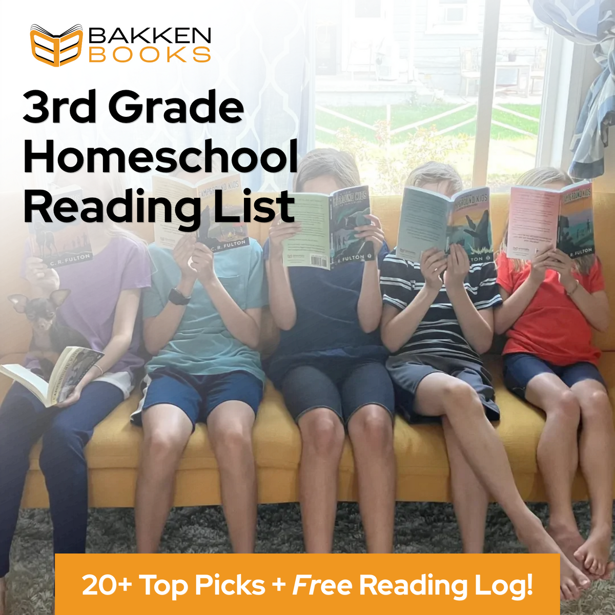 3rd Grade Homeschool Reading List: 20+ Top Picks + Free Reading Log