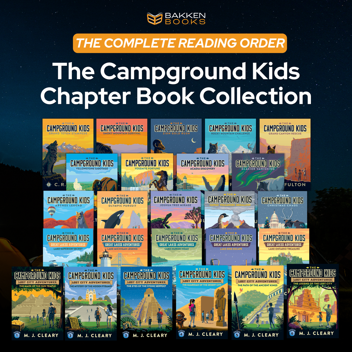 The Campground Kids Reading Order: Everything to Know About This Best-Selling Chapter Book Collection