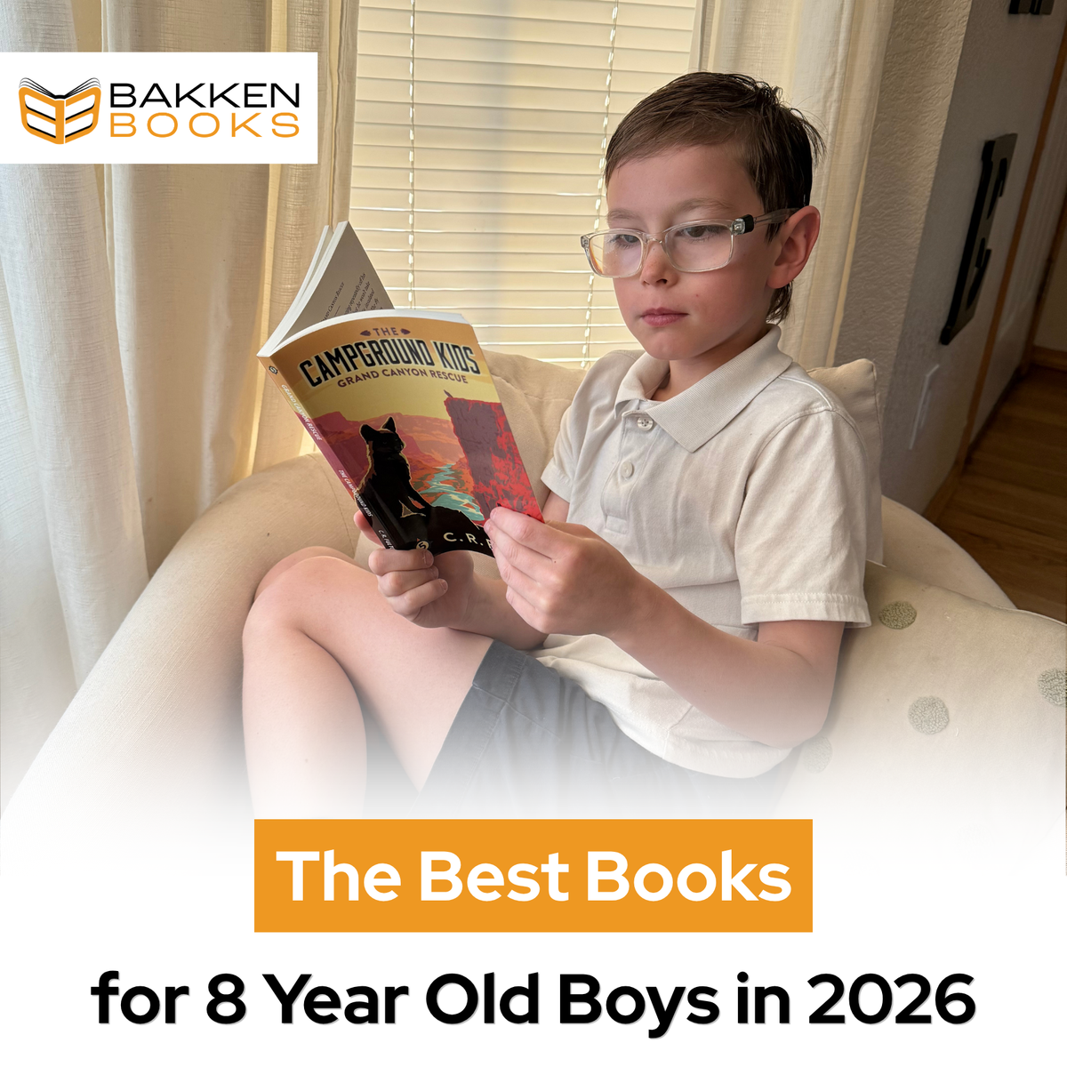 Best Books for 8 Year Old Boys in 2026 (25+ Series Ranked by Interest, Reading Level & Page Count)