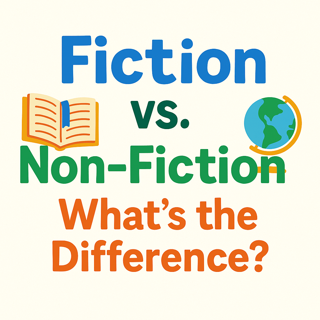 Fiction vs. Non-Fiction kids' chapter books – what's the difference?