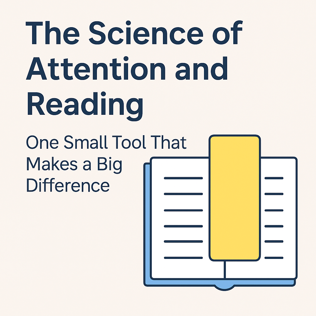 The Science of Attention and Reading: One Small Tool That Makes a Big Difference