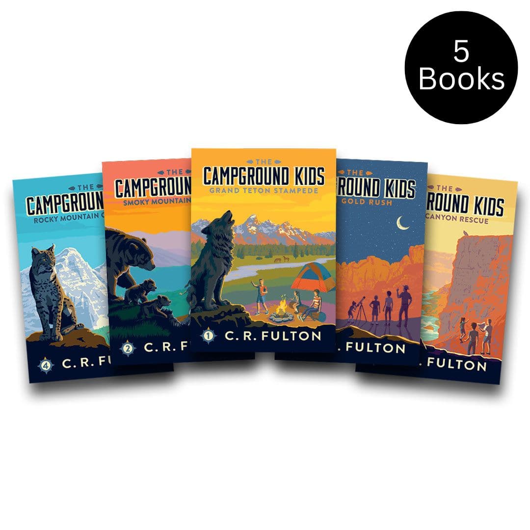 The Campground Kids (Books 1-5) - Camping Chapter Book Bundle