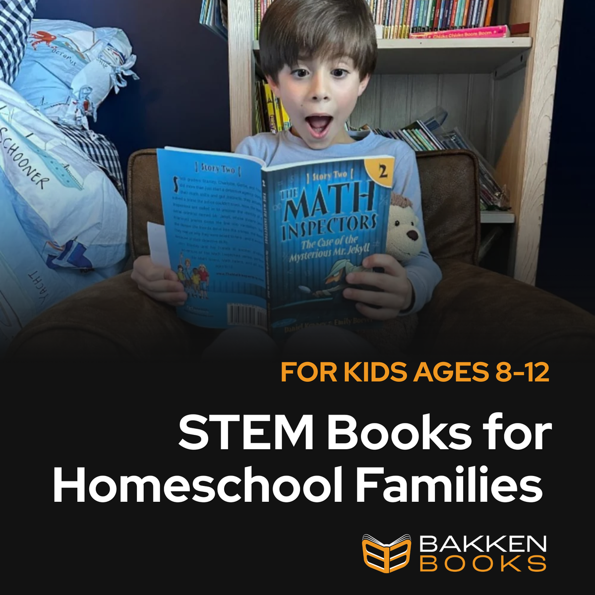 STEM Books for Homeschool Families With Kids Ages 8-12