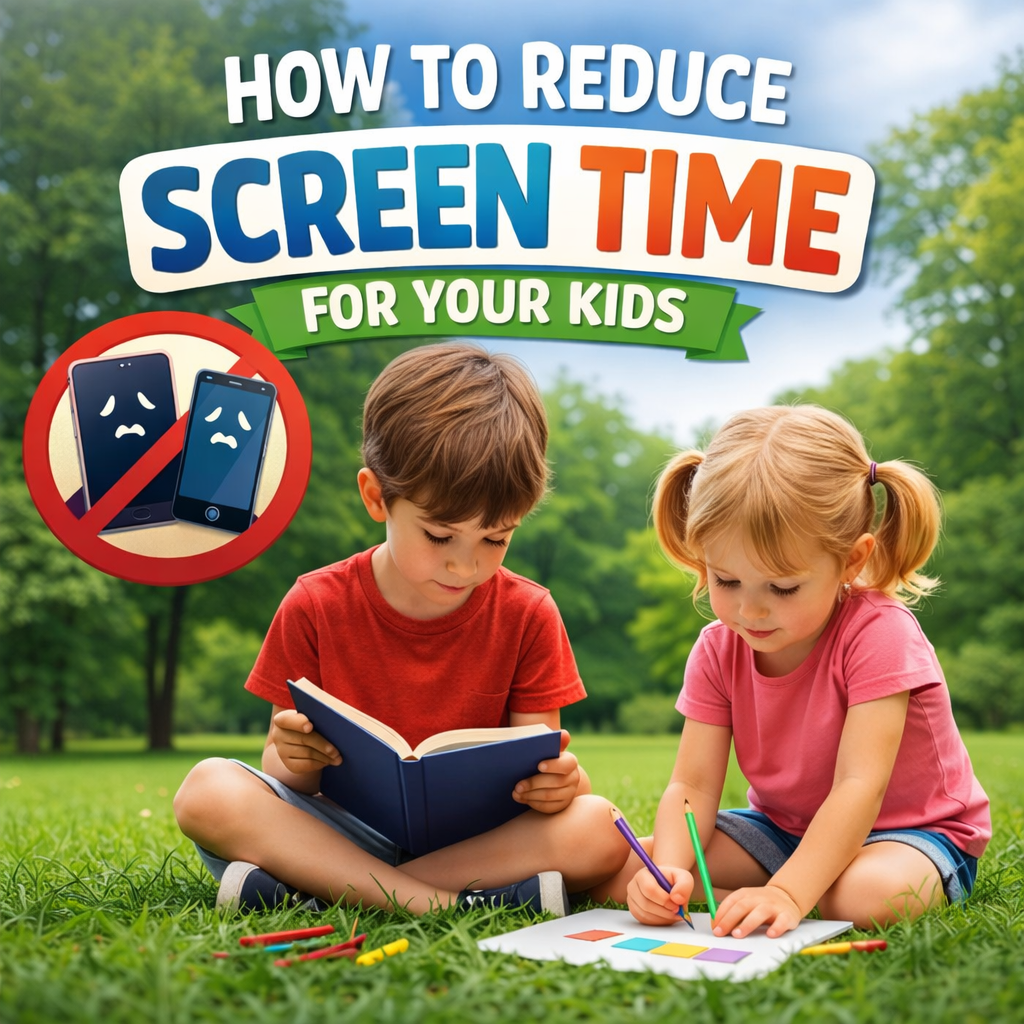 How to Reduce Screen Time for Your Kids