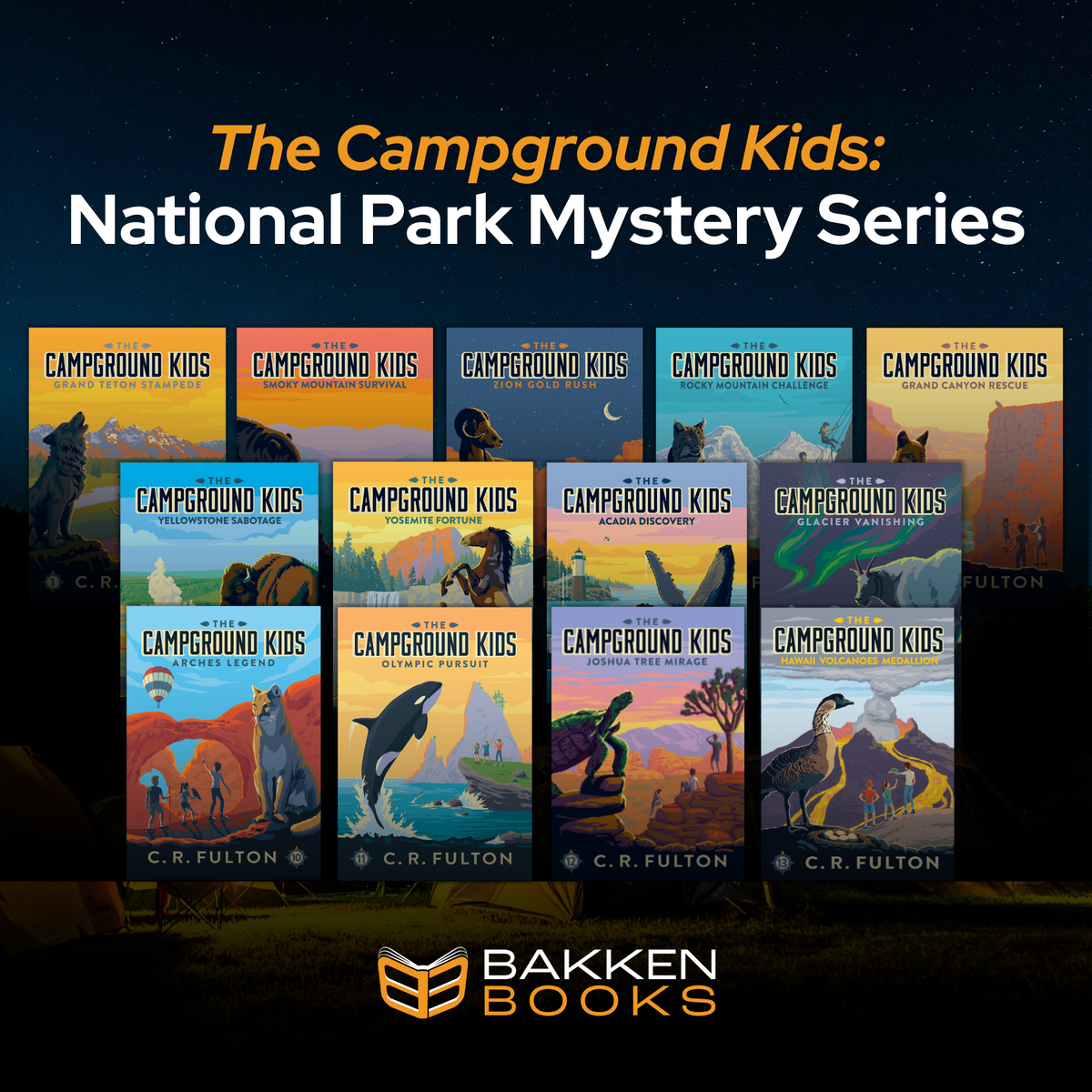 The Campground Kids: National Park Mystery Series