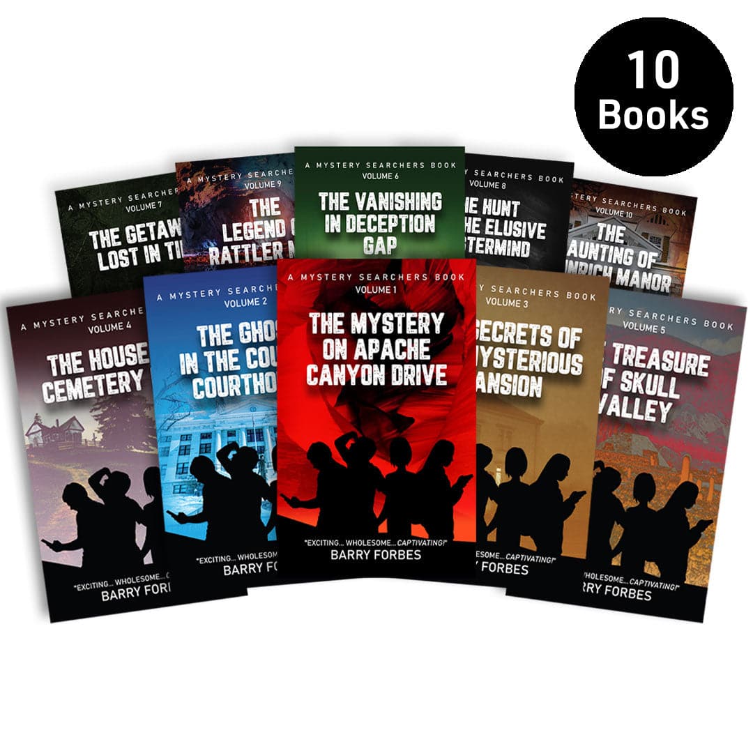 Books 1 - 10 of The Mystery Searchers - Mystery Chapter Book Bundle