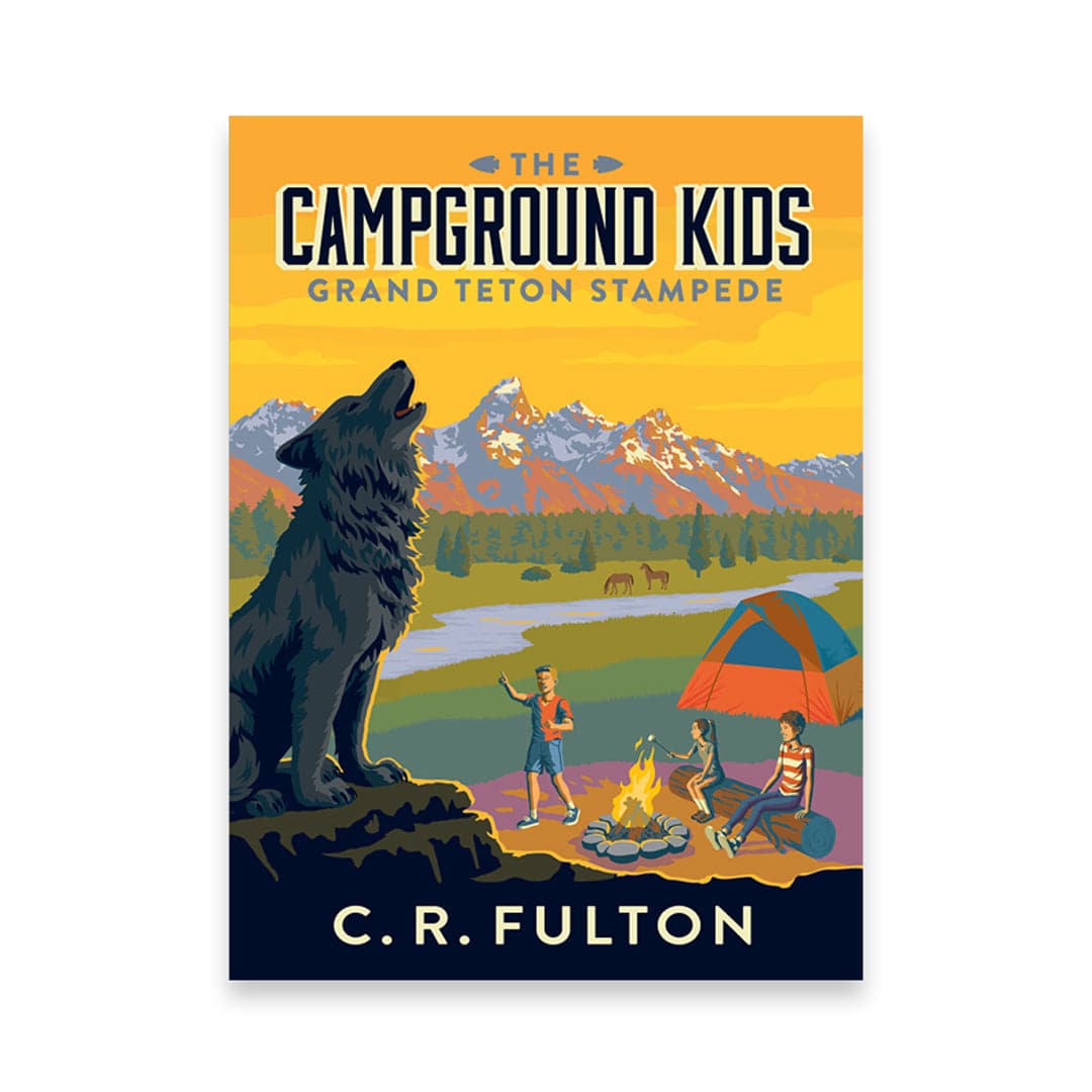 Grand Teton Stampede (Book #1), a book for 8-year-old girls.r